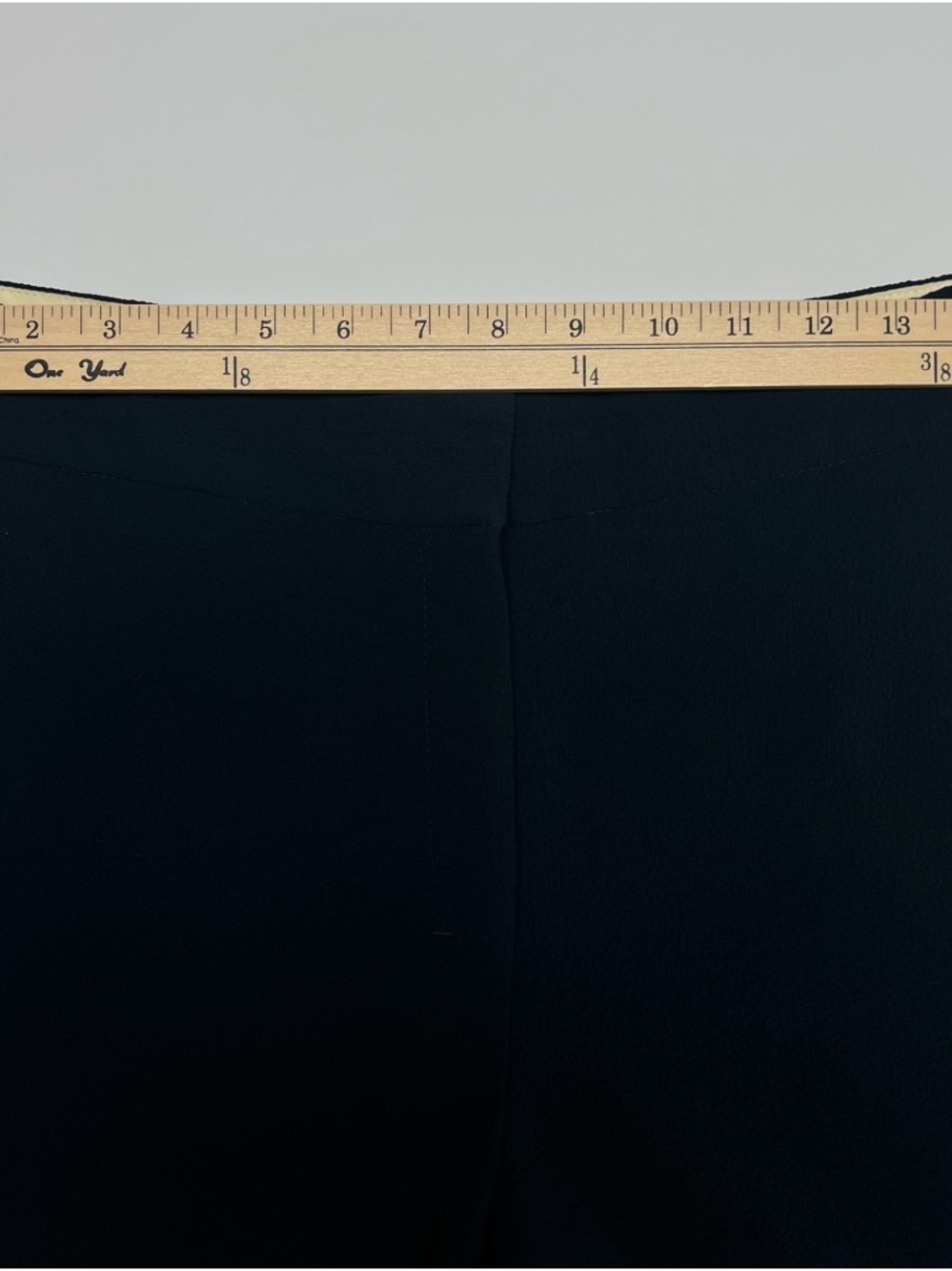 MM.LAFLEUR Dark Navy Wide Leg Pants Size 6 Career Office Workwear - Picture 7 of 10